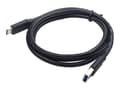 Pikkukuva 2 / 5: GEMBIRD CCP-USB3-AMCM-0.1M Gembird USB 3.0 AM to Type-C cable (AM/CM), 0.1m, black