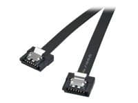 Akasa PROSLIM - SATA-kabel - Serial ATA 150/300/600 - SATA (hunn) til SATA (hunn) - 15 cm - låst, rett kontakt - svart