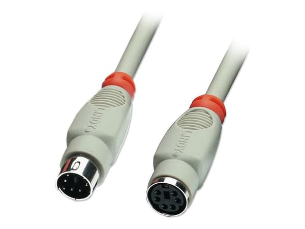 Lindy - Kabel för tangentbord/mus - PS/2 (hane) till PS/2 (hona) - 2 m