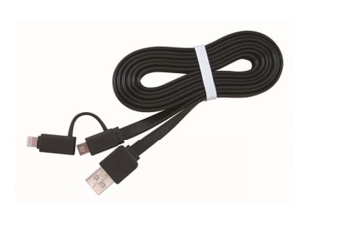 Cablexpert - Laddnings-/datakabelsats - 1 m - svart