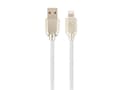 Miniatyrbild 3 av 5: Cablexpert Premium - Lightning-kabel - USB hane till Lightning hane - 1 m - vit