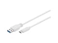 Miniatyrbild 3 av 5: Goobay 67189, 0,2 m, USB A, USB C, USB 3.2 Gen 1 (3.1 Gen 1), Hane/Hane, Vit
