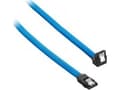 Miniatyrbild 4 av 4: CableMod ModMesh - SATA-kabel - Serial ATA 150/300/600 - SATA (hona) högervinklad till SATA (hona) - 30 cm - ljusblå