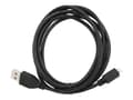 Miniatyrbild 3 av 5: Cablexpert - USB-kabel - mikro-USB typ B (hane) till USB (hane) - 1 m - formpressad - svart