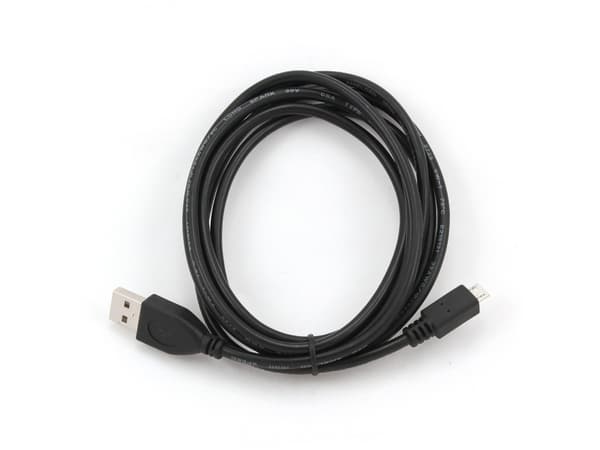 Cablexpert - USB-kabel - mikro-USB typ B (hane) till USB (hane) - 1 m - formpressad - svart