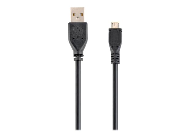 Cablexpert - USB-kabel - mikro-USB typ B (hane) till USB (hane) - 1 m - formpressad - svart
