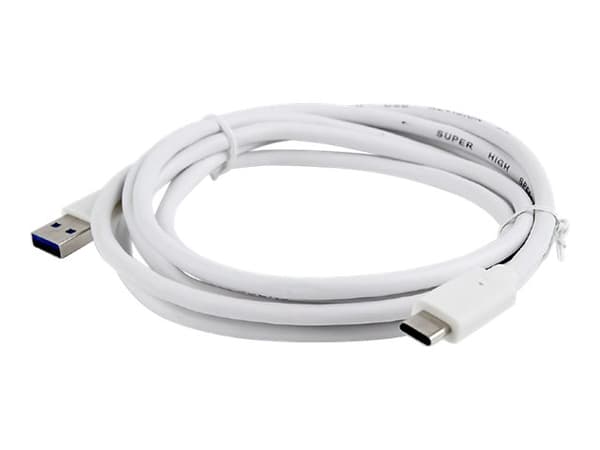 Gembird CCP-USB3-AMCM-6-W, 1,8 m, USB A, USB C, USB 3.2 Gen 1 (3.1 Gen 1), 600 Mbit/s, Valkoinen
