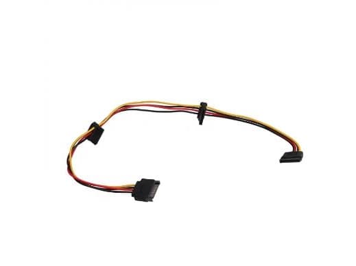 Akyga - Strömdelare - SATA-ström (hane) till SATA-ström (hona) - 15 cm