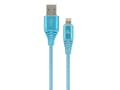 Miniatyrbilde 3 av 5: Cablexpert Premium - Lightning-kabel - USB hann til Lightning hann - 2 m - hvit, blå turkis