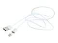 Miniatyrbild 4 av 5: Cablexpert - USB-kabel - USB (hane) till 24 pin USB-C (hane) avtagbart och magnetiskt - 1 m - silver