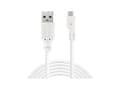 Pikkukuva 1 / 5: Sandberg MicroUSB Sync/Charge Cable 1m, 1 m, USB A, Micro-USB B, USB 2.0, Uros/uros, Valkoinen