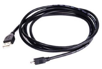 Gembird CCP-MUSB2-AMBM-0.5M - USB-kabel - mikro-USB typ B (hane) till USB (hane) - 50 cm - svart