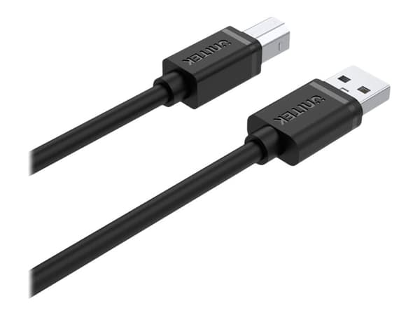 Unitek Y-C4001GBK - USB-kabel - USB (hane) till mikro-USB typ B (hane) - USB 2.0 - 2 m - svart