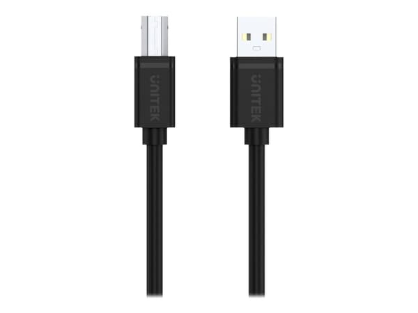 Unitek Y-C4001GBK - USB-kabel - USB (hane) till mikro-USB typ B (hane) - USB 2.0 - 2 m - svart
