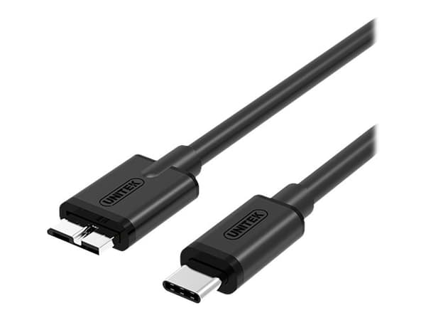 Unitek Y-C475BK - USB-kabel - USB-C (han) til Micro-USB Type B (han) - USB 3.1 Gen 1 - 1 m - sort