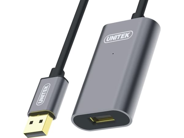 Unitek - USB-forlengelseskabel - 10 m - New Zealand