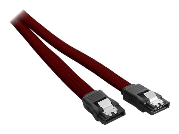 CableMod ModMesh - SATA-kaapeli - Serial ATA 150/300/600 - SATA (naaras) - SATA (naaras) - 60 cm - verenpunainen