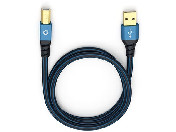 OEHLBACH 9344, 5 m, USB B, USB A, USB 2.0, Blå