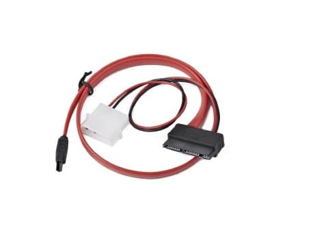 Cablexpert - SATA-kabel - 2-pins Molex, Micro SATA (han) til SATA (han) - 45 cm