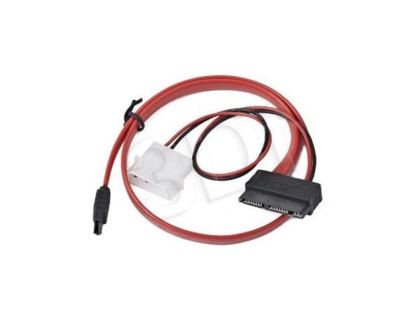 Cablexpert - SATA-kabel - 2-pins Molex, Micro SATA (han) til SATA (han) - 45 cm