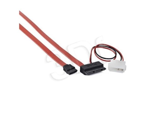 Cablexpert - SATA-kabel - 2-pins Molex, Micro SATA (han) til SATA (han) - 45 cm