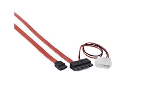 Cablexpert - SATA-kabel - 2-pins Molex, Micro SATA (han) til SATA (han) - 45 cm