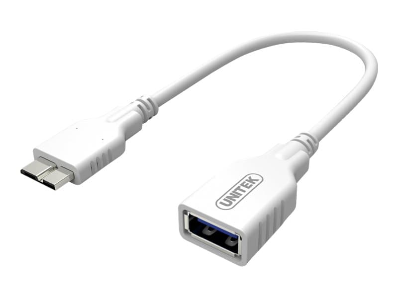 Unitek - USB-adapter - USB typ A (hona) till Micro-USB Type B (hane) - USB 3.0 OTG - 20 cm