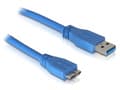 Miniatyrbilde 3 av 5: DeLOCK - USB-kabel - USB Type A (han) til Micro-USB Type B (han) - USB 3.0 - 2 m
