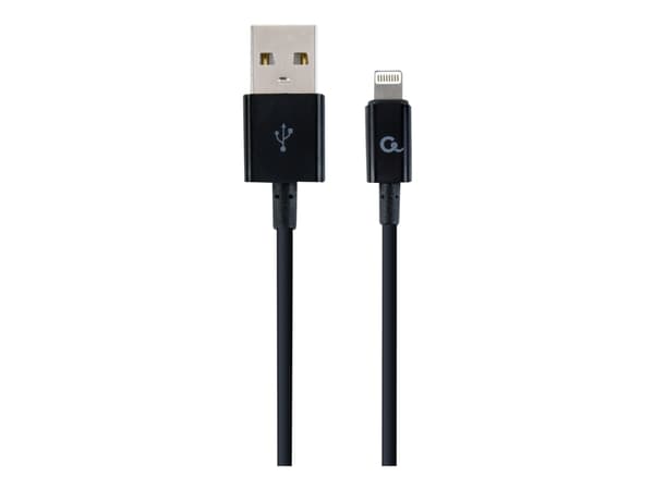 Cablexpert - Lightning-kabel - USB hane till Lightning hane - 2 m - svart