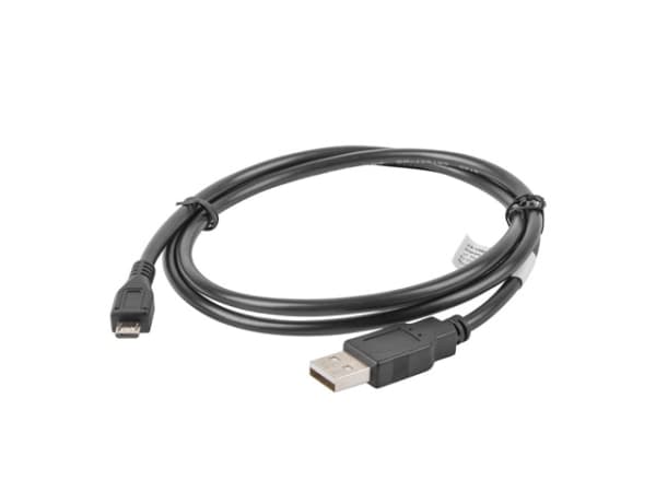 Lanberg - USB-kabel - USB (hane) till mikro-USB typ B (hane) - USB 2.0 - 1 m - svart
