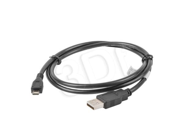 Lanberg - USB-kabel - USB (hane) till mikro-USB typ B (hane) - USB 2.0 - 1 m - svart