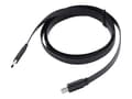 Miniatyrbild 3 av 5: Akasa PROSLIM - USB-kabel - 24 pin USB-C (hane) till 24 pin USB-C (hane) - USB 3.1 Gen2 - 5 V - 3 A - 1 m - platt, USB Power Delivery (60W), stöd för