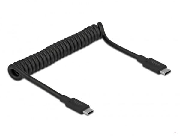Delock USB 3.1 Gen 2 kierrekaapeli Type-C uros Type-C uros PD 3 A E-Marker - Adapter til direkte tilslutning - USB-C 3.1 Gen 2 - USB-C 3.1 Gen 2 x 1