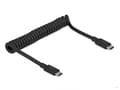 Pikkukuva 2 / 5: Delock USB 3.1 Gen 2 kierrekaapeli Type-C uros Type-C uros PD 3 A E-Marker - Adapter til direkte tilslutning - USB-C 3.1 Gen 2 - USB-C 3.1 Gen 2 x 1