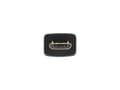 Miniatyrbild 3 av 5: InLine 31730F, 3 m, USB A, Micro-USB B, USB 2.0, Hane/Hane, Svart