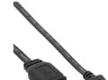 Miniatyrbild 1 av 5: InLine 31730F, 3 m, USB A, Micro-USB B, USB 2.0, Hane/Hane, Svart