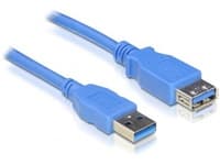 Delock - USB-förlängningskabel - USB (hane) till USB (hona) - USB 3.0 - 5 m
