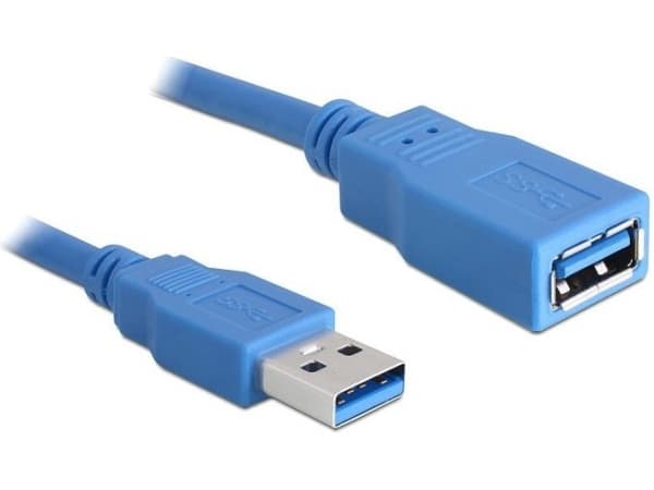 Delock - USB-förlängningskabel - USB (hane) till USB (hona) - USB 3.0 - 5 m