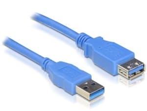 Delock - USB-förlängningskabel - USB (hane) till USB (hona) - USB 3.0 - 5 m