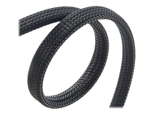 CableMod ModMesh - SATA-kabel - Serial ATA 150/300/600 - SATA (hun) til SATA (hun) - 60 cm - sort