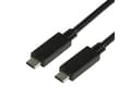 Miniatyrbild 5 av 5: LogiLink CU0128, 0,5 m, USB C, USB C, USB 3.2 Gen 2 (3.1 Gen 2), 10 Gbit/s, Svart