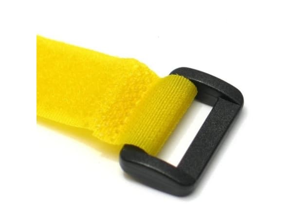 Teknisesti 300 x 20 mm, nailon, keltainen, RoHs, RAEE, 30 cm, 20 mm, 10 kpl