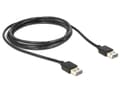 Miniatyrbild 3 av 4: Delock EASY-USB - USB-kabel - USB (hane) till USB (hane) - USB 2.0 - 3 m - svart