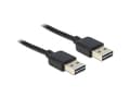 Miniatyrbild 4 av 4: Delock EASY-USB - USB-kabel - USB (hane) till USB (hane) - USB 2.0 - 3 m - svart