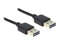 Miniatyrbild 1 av 4: Delock EASY-USB - USB-kabel - USB (hane) till USB (hane) - USB 2.0 - 3 m - svart