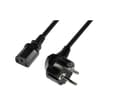 Miniatyrbilde 4 av 5: LogiLink CP095, 3 m, CEE7/7, C13 kopling, 250 V, 10/16 A