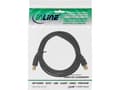 Miniatyrbild 3 av 4: InLine 4043718125074, 10 m, USB A, USB B, USB 2.0, Svart