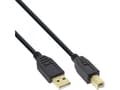 Miniatyrbild 2 av 4: InLine 4043718125074, 10 m, USB A, USB B, USB 2.0, Svart