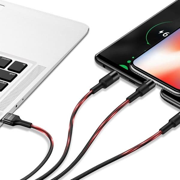Kabel USB Usams USB-A - 1.5 m Czarny (SJ2193IN101)