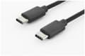 Pikkukuva 2 / 5: ASSMANN - USB-kaapeli - USB-C (uros) - USB-C (uros) - USB 2.0 - 1 m - muotoiltu - musta